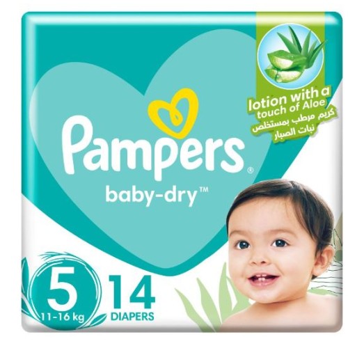 PAMPERS DIAPERS NO.5 (14D)